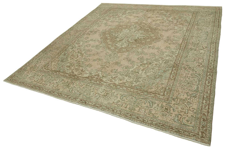 10x13 Vintage Hand-Knotted Rug - 47873