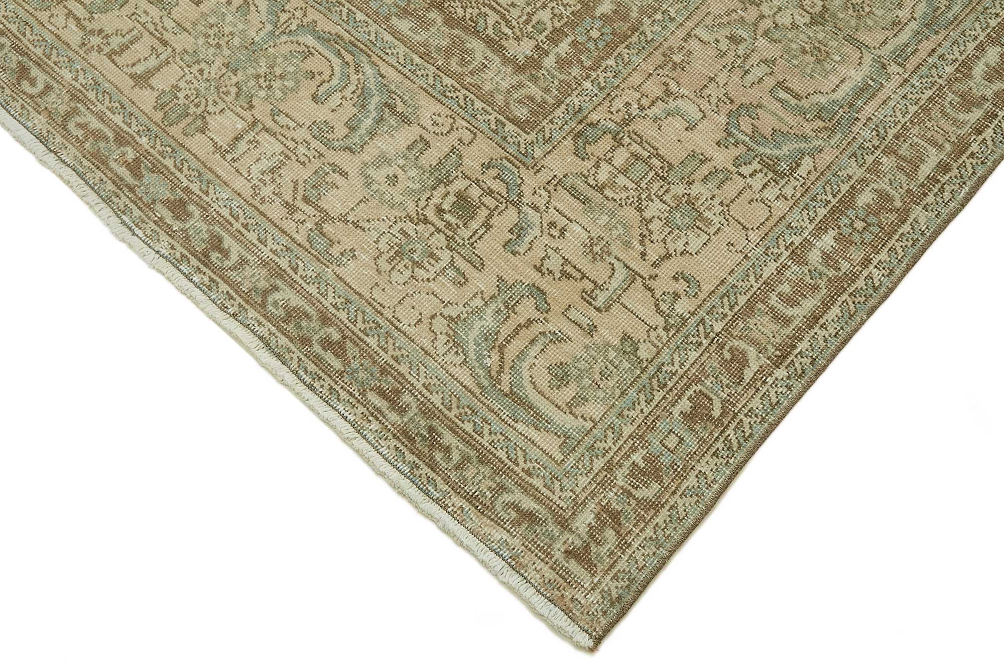 10x13 Vintage Hand-Knotted Rug - 47873