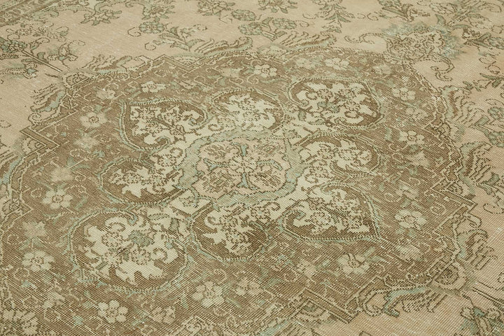 10x13 Vintage Hand-Knotted Rug - 47873