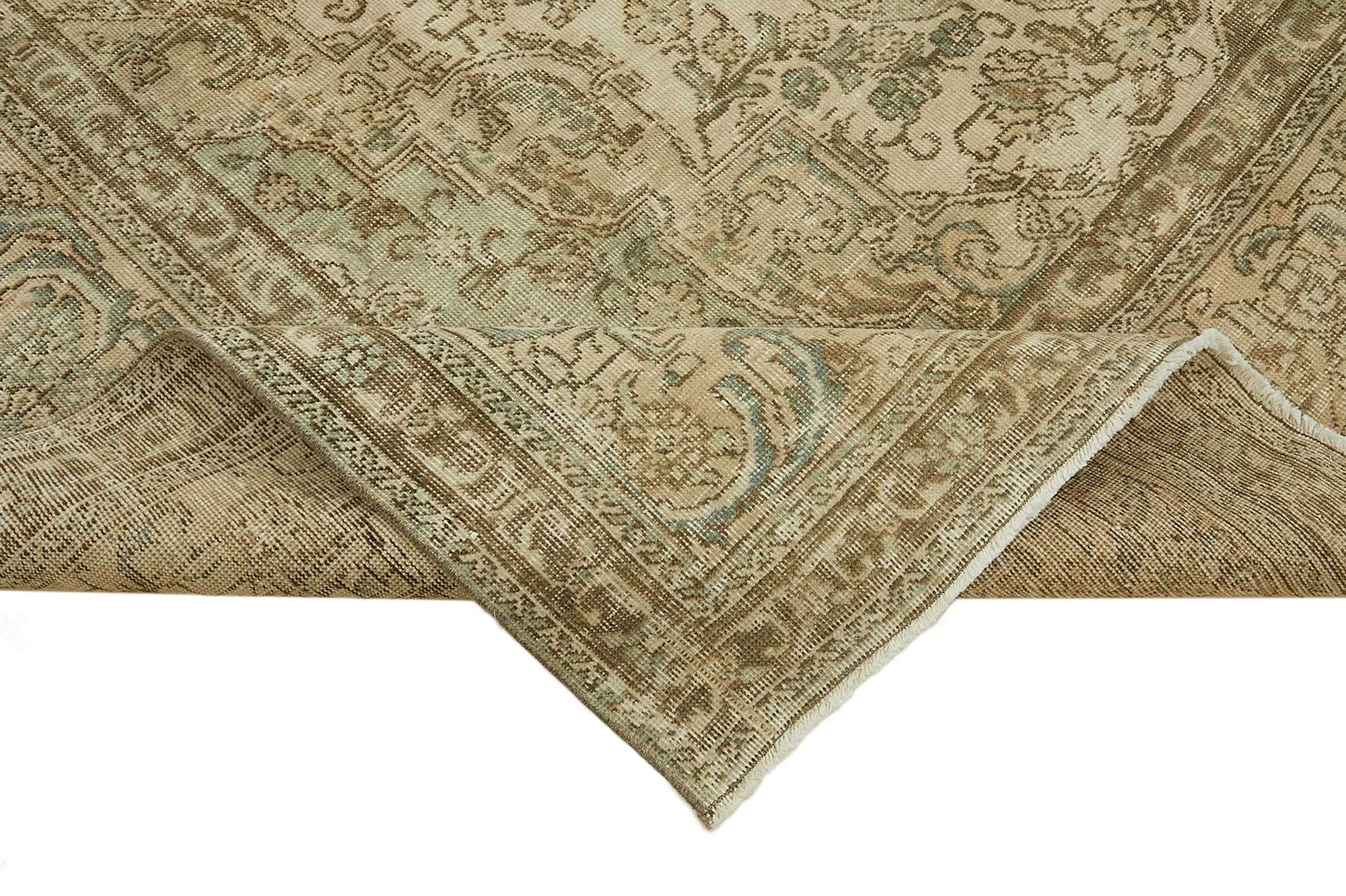 10x13 Vintage Hand-Knotted Rug - 47873