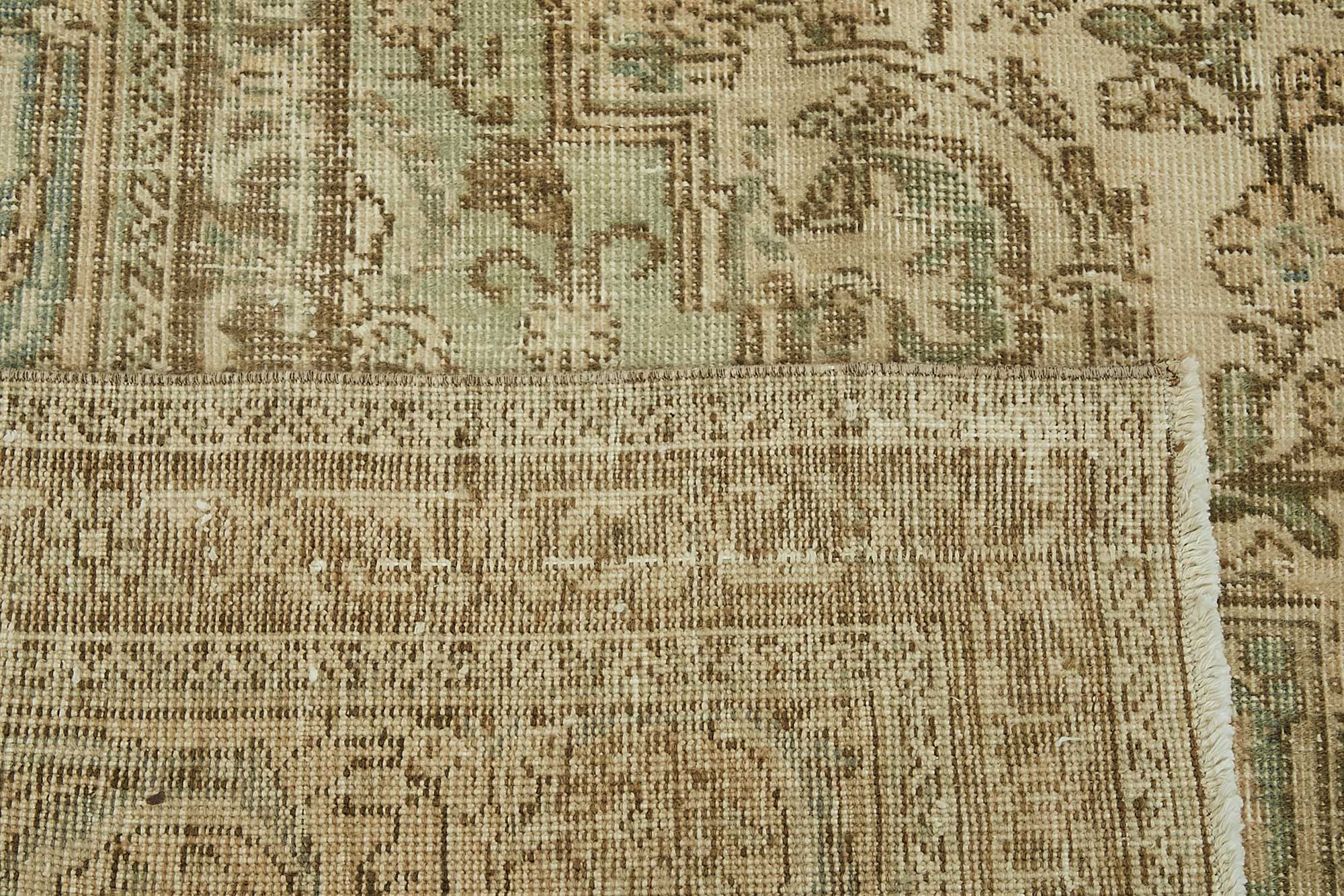 10x13 Vintage Hand-Knotted Rug - 47873