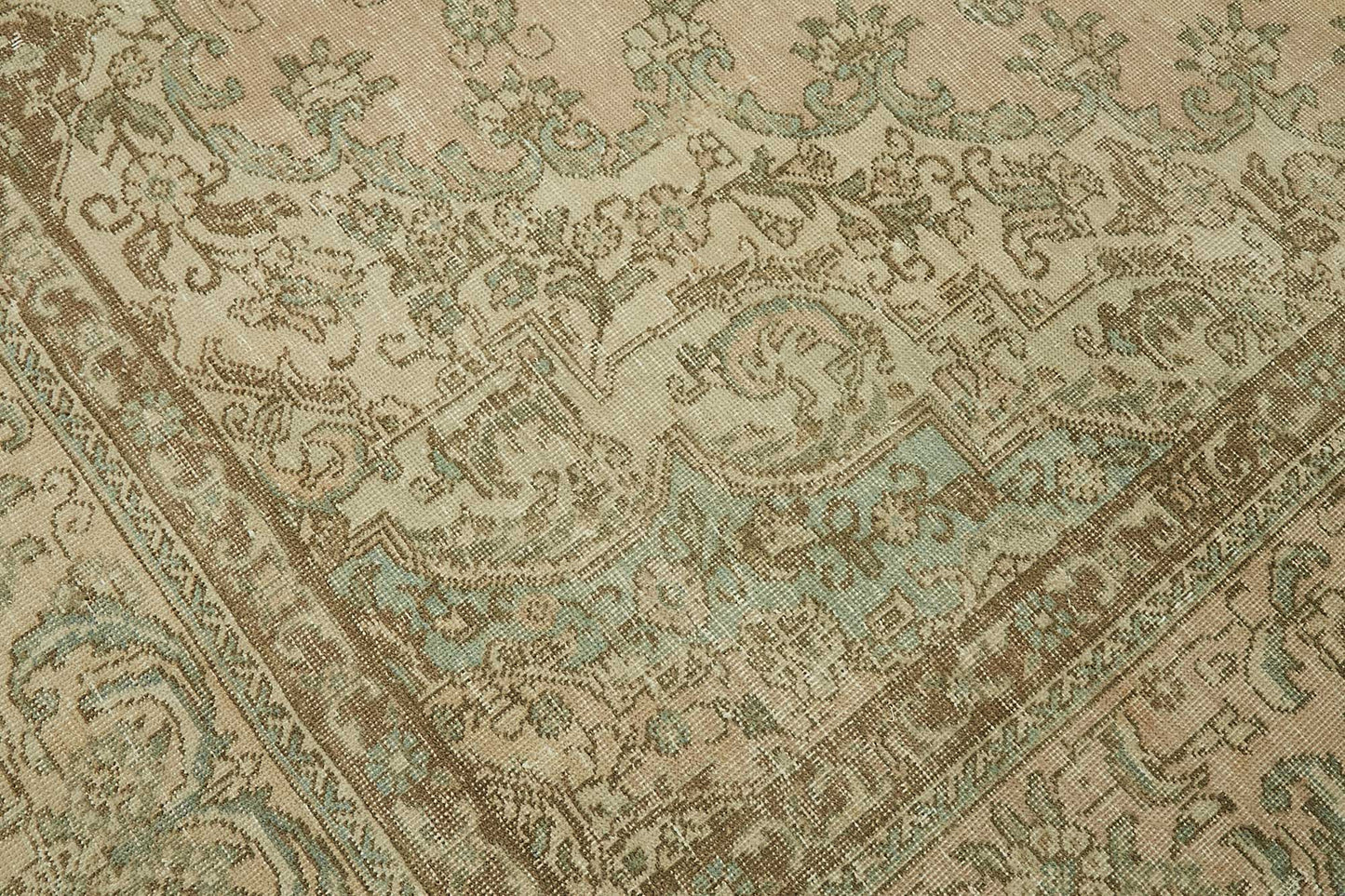 10x13 Vintage Hand-Knotted Rug - 47873