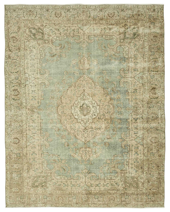 10x12 Vintage Hand-Knotted Rug - 47874