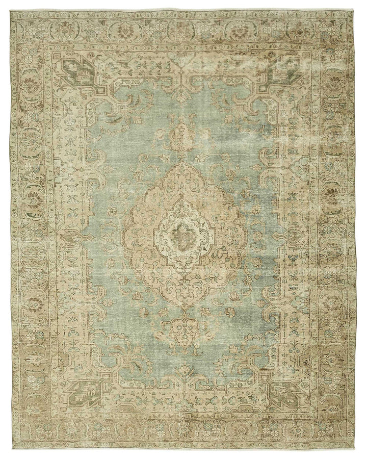 10x12 Vintage Hand-Knotted Rug - 47874