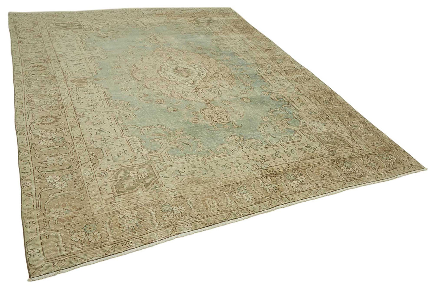 10x12 Vintage Hand-Knotted Rug - 47874