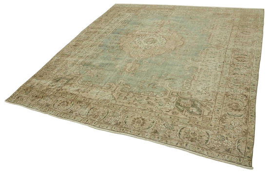 10x12 Vintage Hand-Knotted Rug - 47874