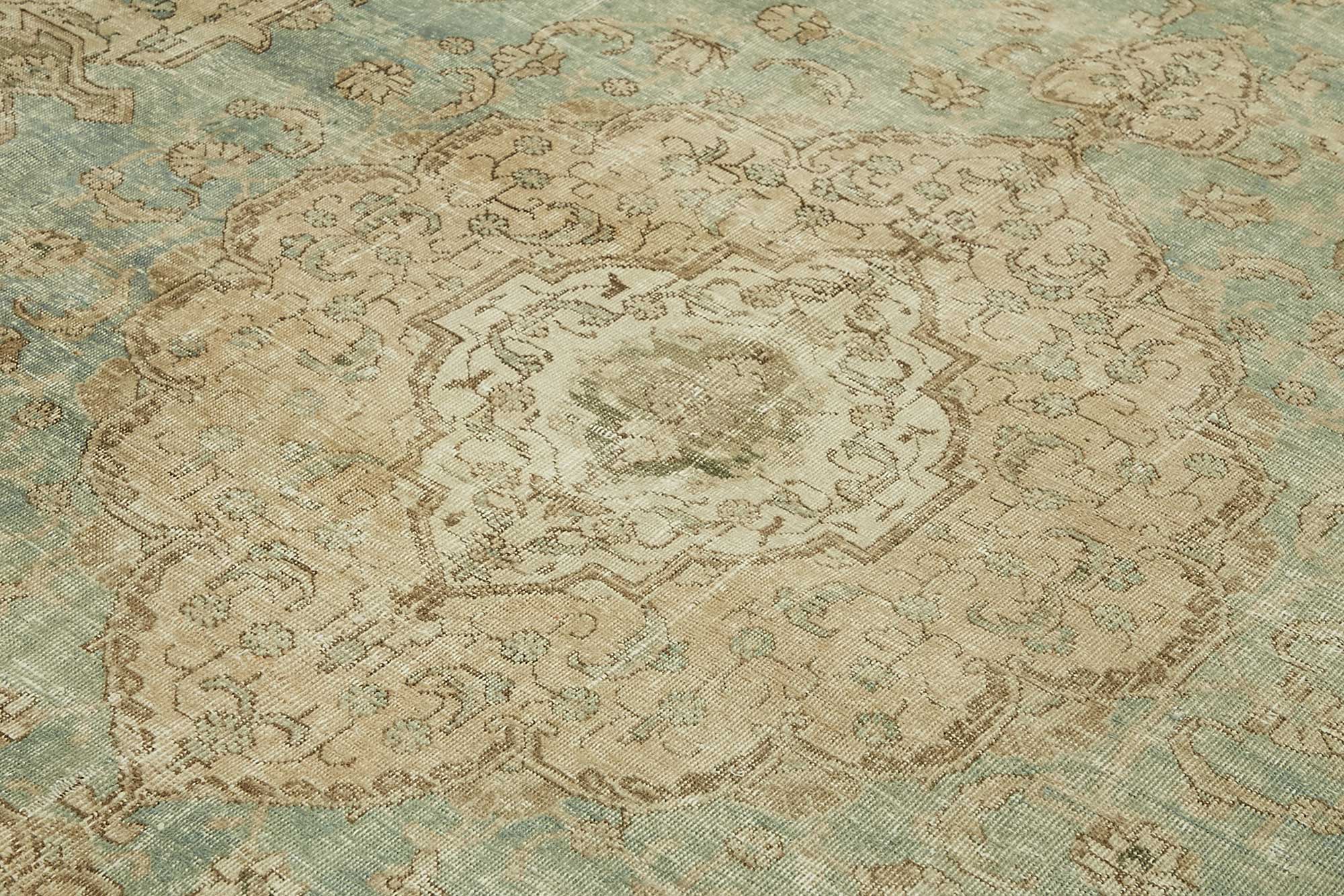 10x12 Vintage Hand-Knotted Rug - 47874