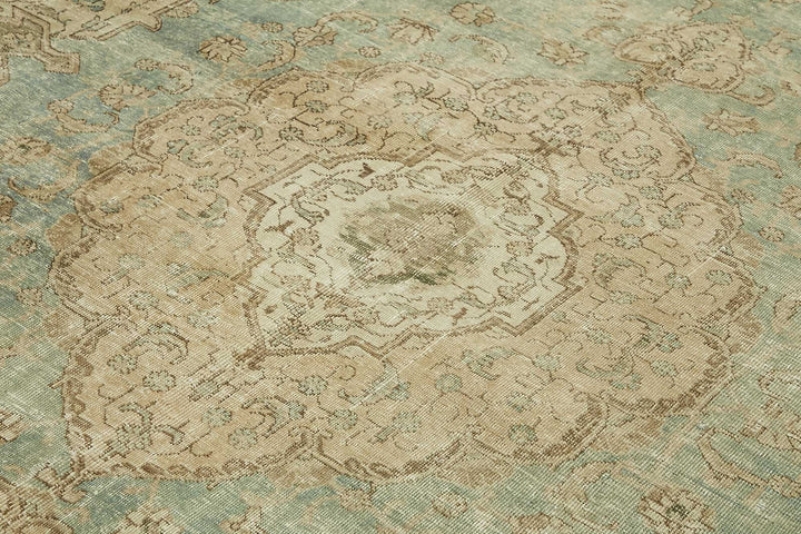 10x12 Vintage Hand-Knotted Rug - 47874