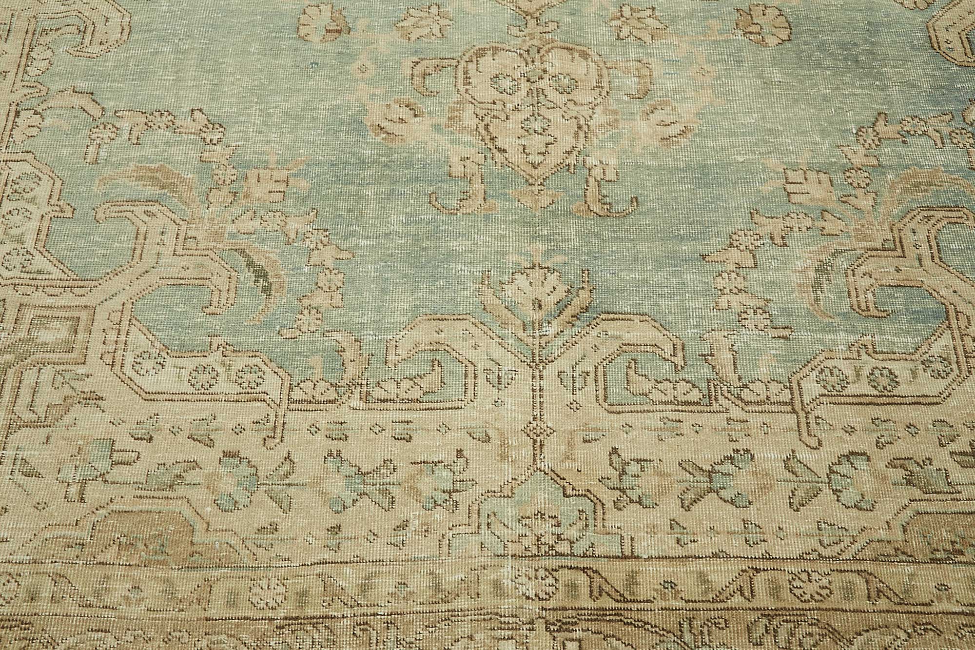 10x12 Vintage Hand-Knotted Rug - 47874