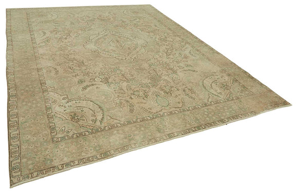 9x13 Vintage Hand-Knotted Rug - 47875