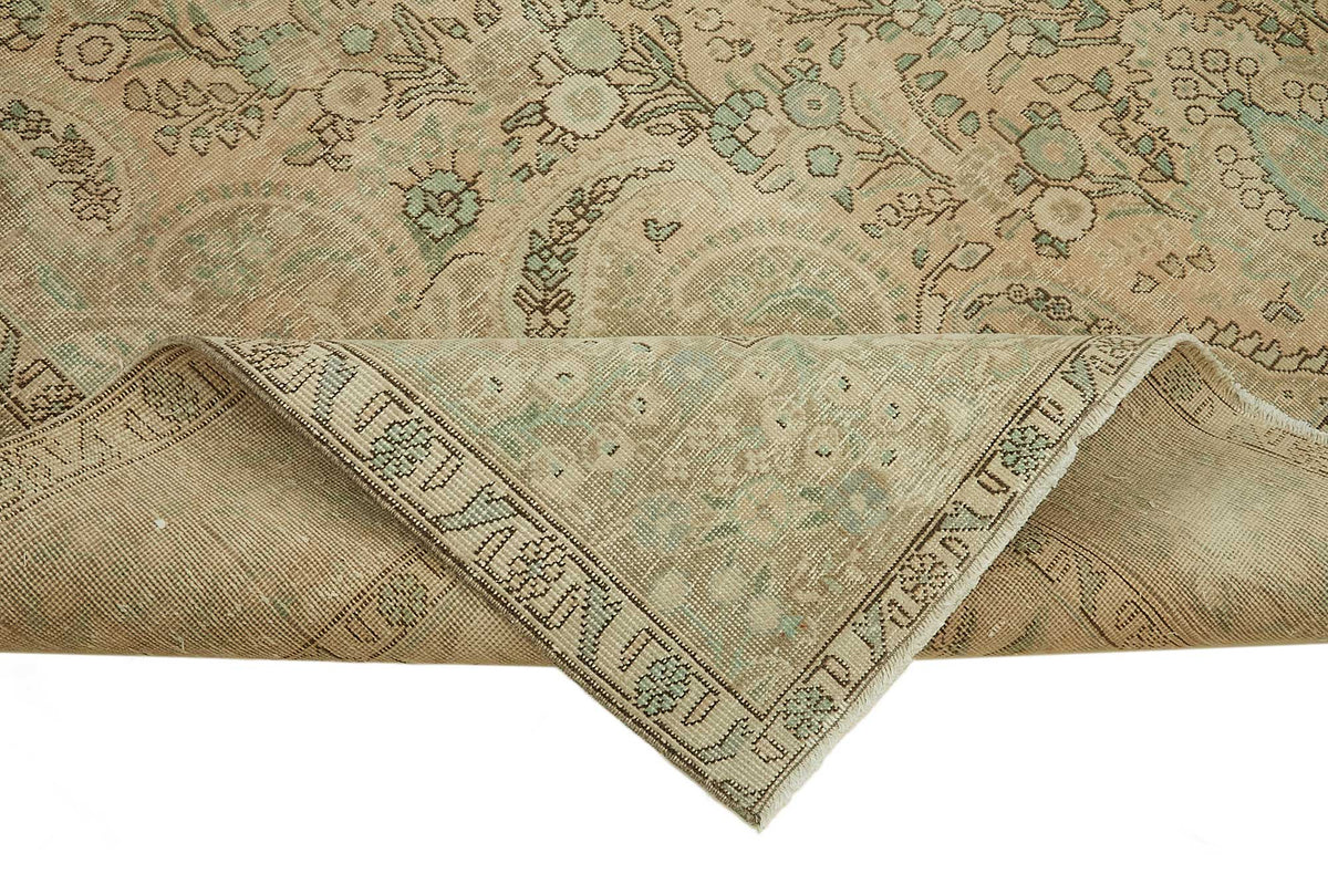 9x13 Vintage Hand-Knotted Rug - 47875