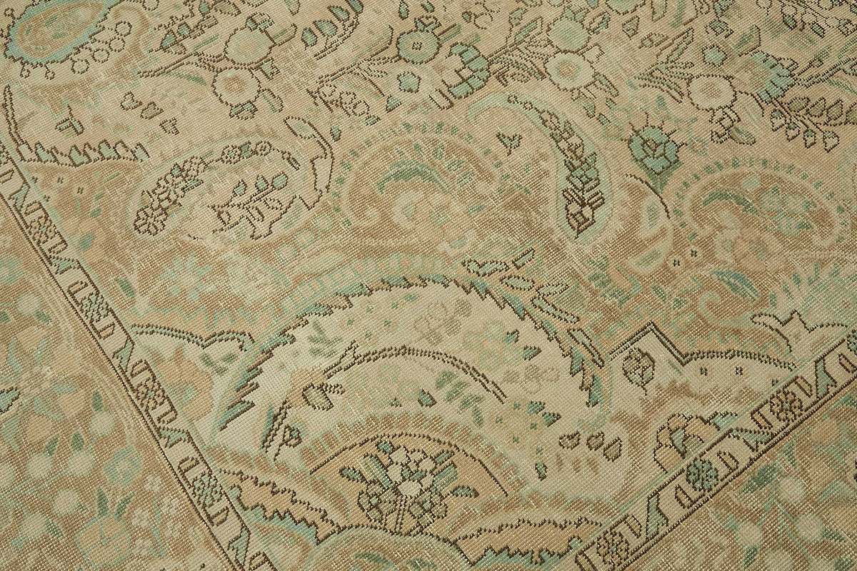 9x13 Vintage Hand-Knotted Rug - 47875