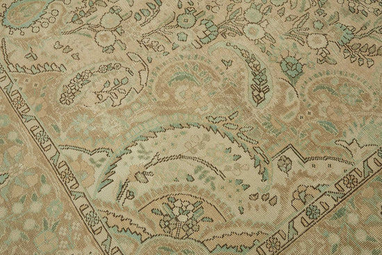 9x13 Vintage Hand-Knotted Rug - 47875