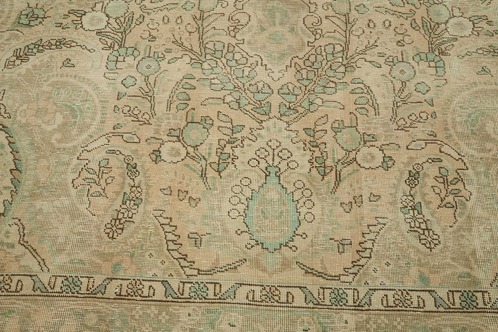 9x13 Vintage Hand-Knotted Rug - 47875