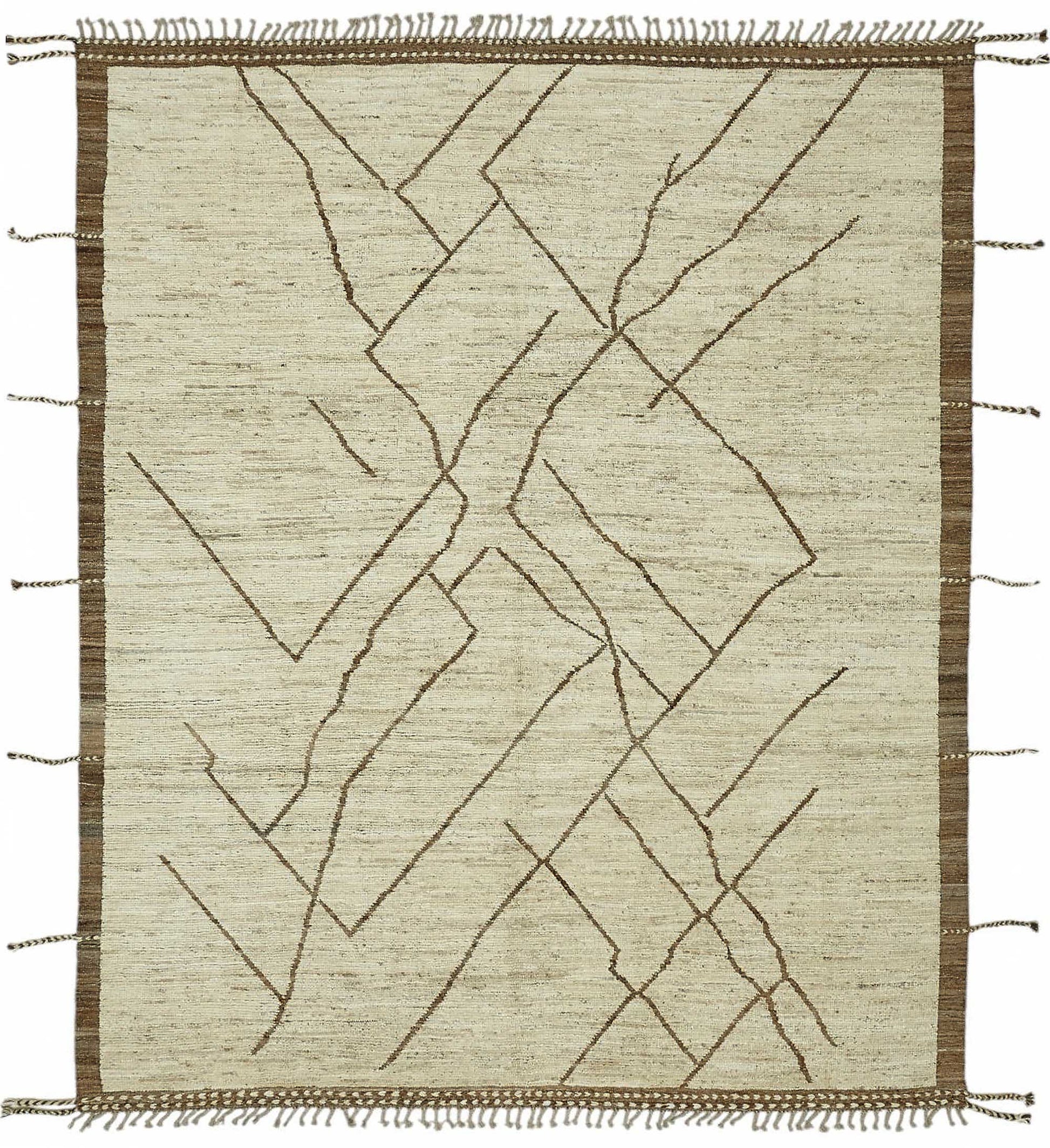 8x10 Contemporary Tribal Area Rugs - 47876