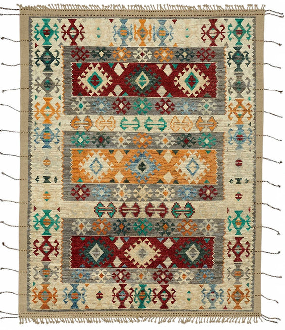 9x12 Contemporary Tribal Area Rugs - 47879