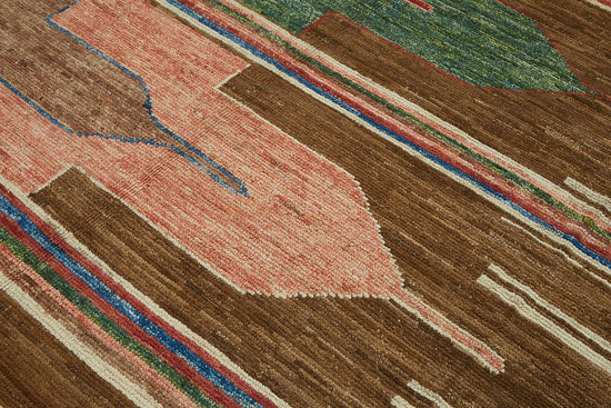 9x11 Contemporary Tribal Area Rugs - 47884