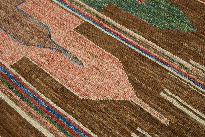 9x11 Contemporary Tribal Area Rugs - 47884