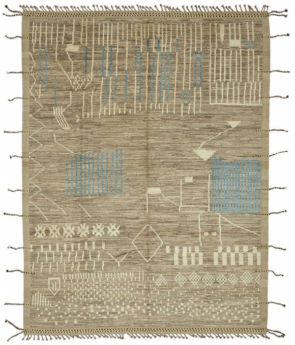 9x12 Contemporary Tribal Area Rugs - 47888