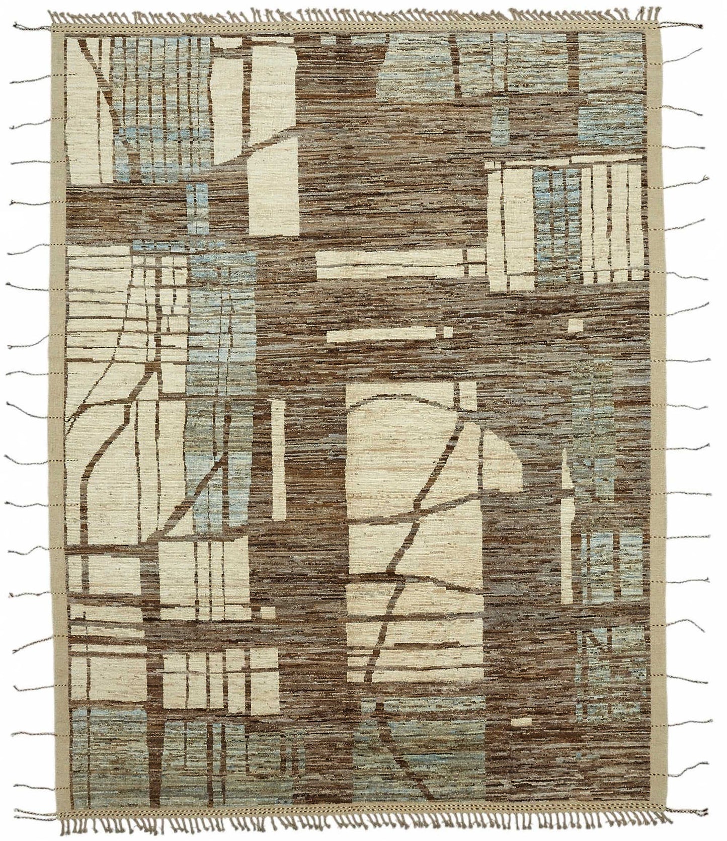 9x12 Contemporary Tribal Area Rugs - 47899