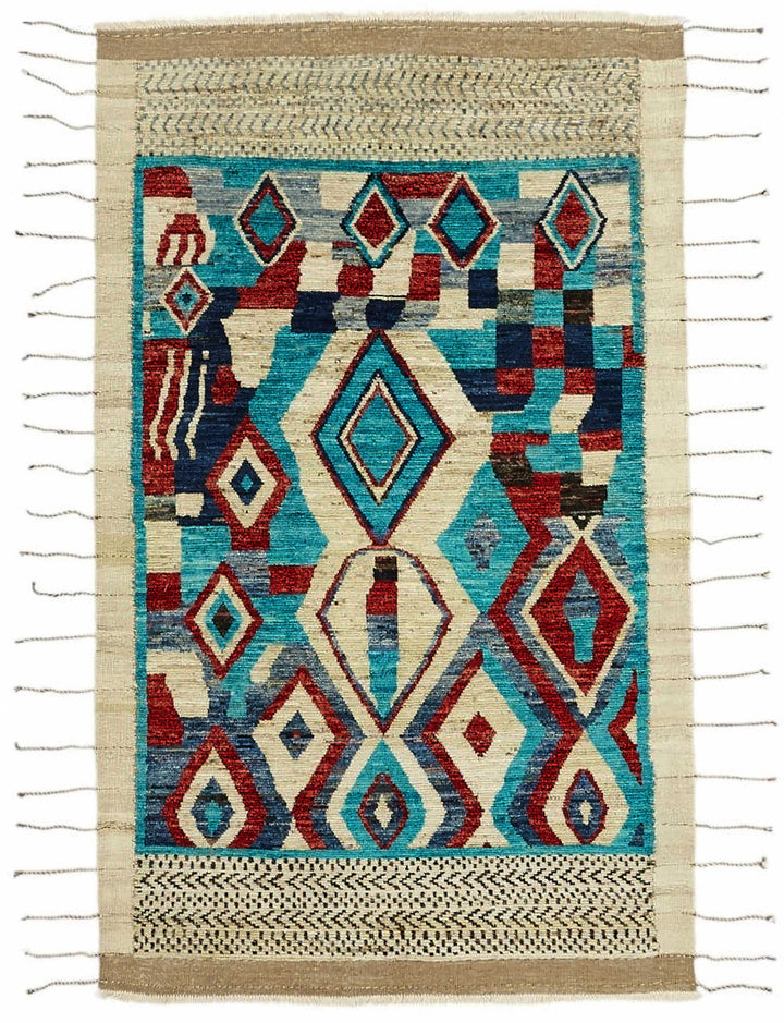 5x8 Contemporary Tribal Area Rugs - 47902