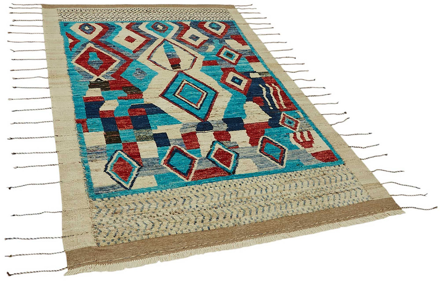 5x8 Contemporary Tribal Area Rugs - 47902