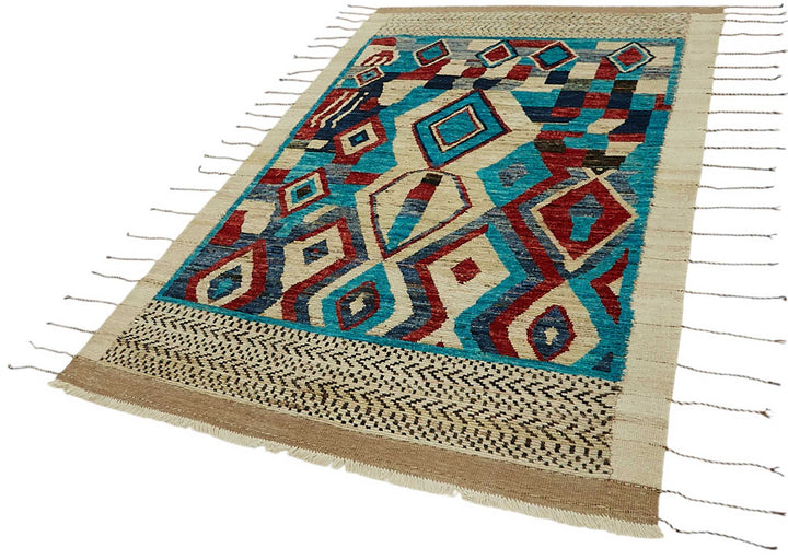 5x8 Contemporary Tribal Area Rugs - 47902