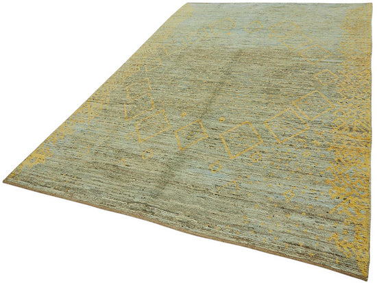 7x10 Contemporary Tribal Area Rugs - 47908