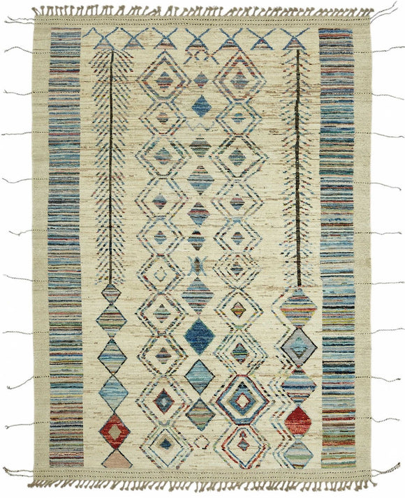 7x10 Contemporary Tribal Area Rugs - 47911