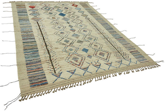 7x10 Contemporary Tribal Area Rugs - 47911