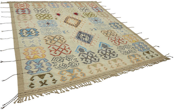 8x10 Contemporary Tribal Area Rugs - 47915