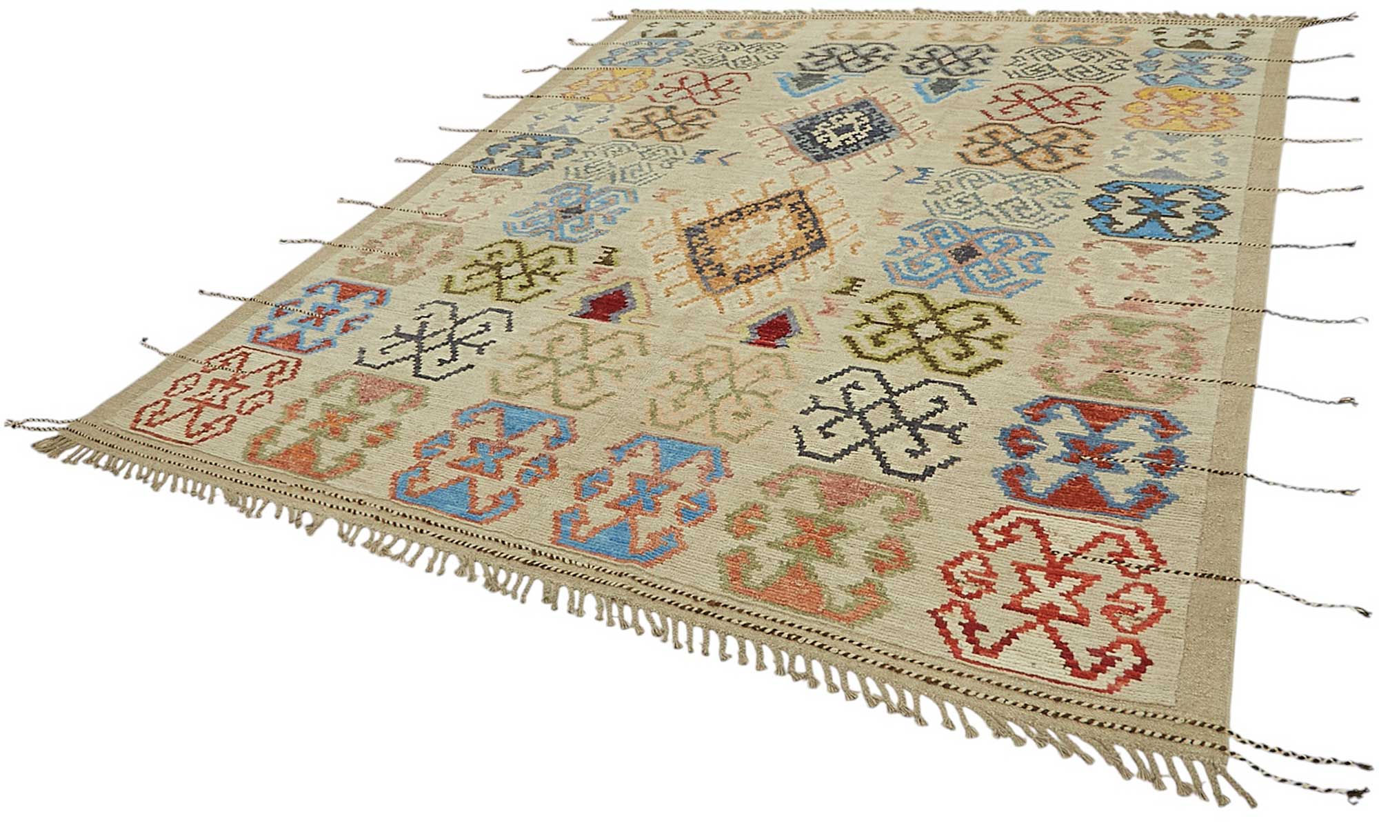 8x10 Contemporary Tribal Area Rugs - 47915