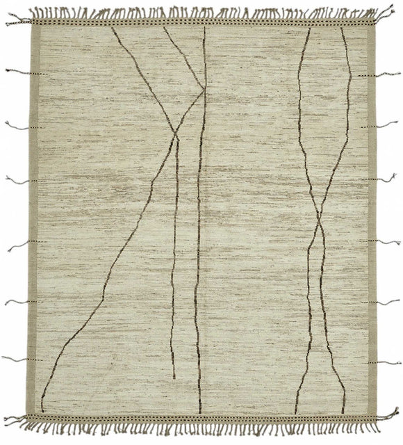 8x10 Contemporary Tribal Area Rugs - 47916