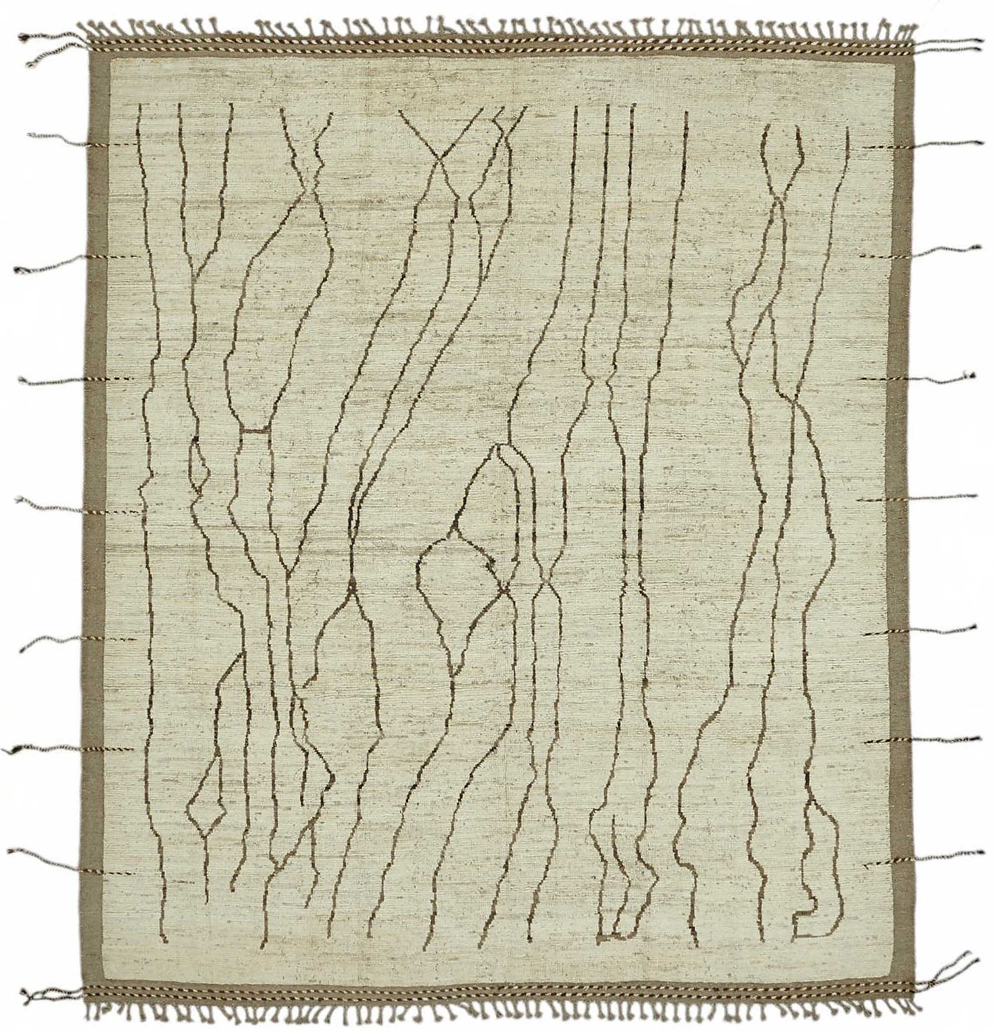 8x10 Contemporary Tribal Area Rugs - 47918