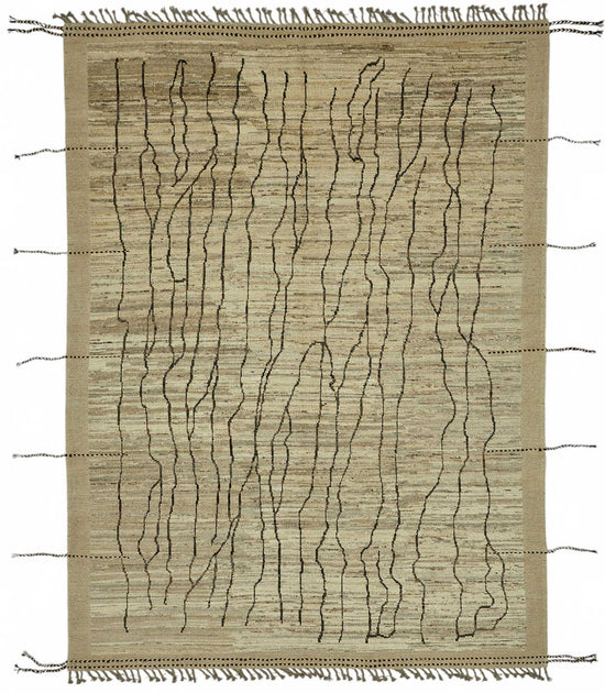 7x10 Contemporary Tribal Area Rugs - 47921