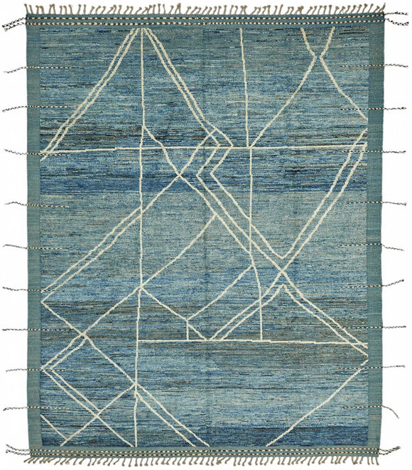 8x10 Contemporary Tribal Area Rugs - 47925