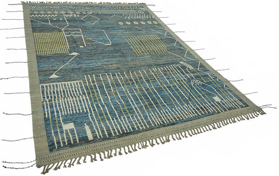 7x10 Contemporary Tribal Area Rugs - 47926