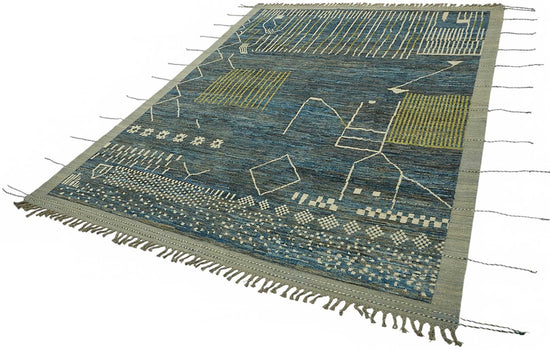 7x10 Contemporary Tribal Area Rugs - 47926