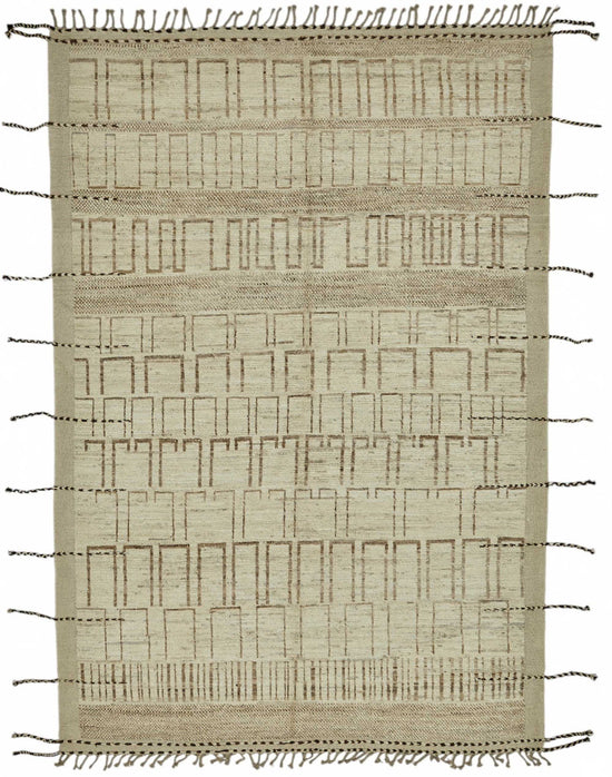 7x10 Contemporary Tribal Area Rugs - 47927