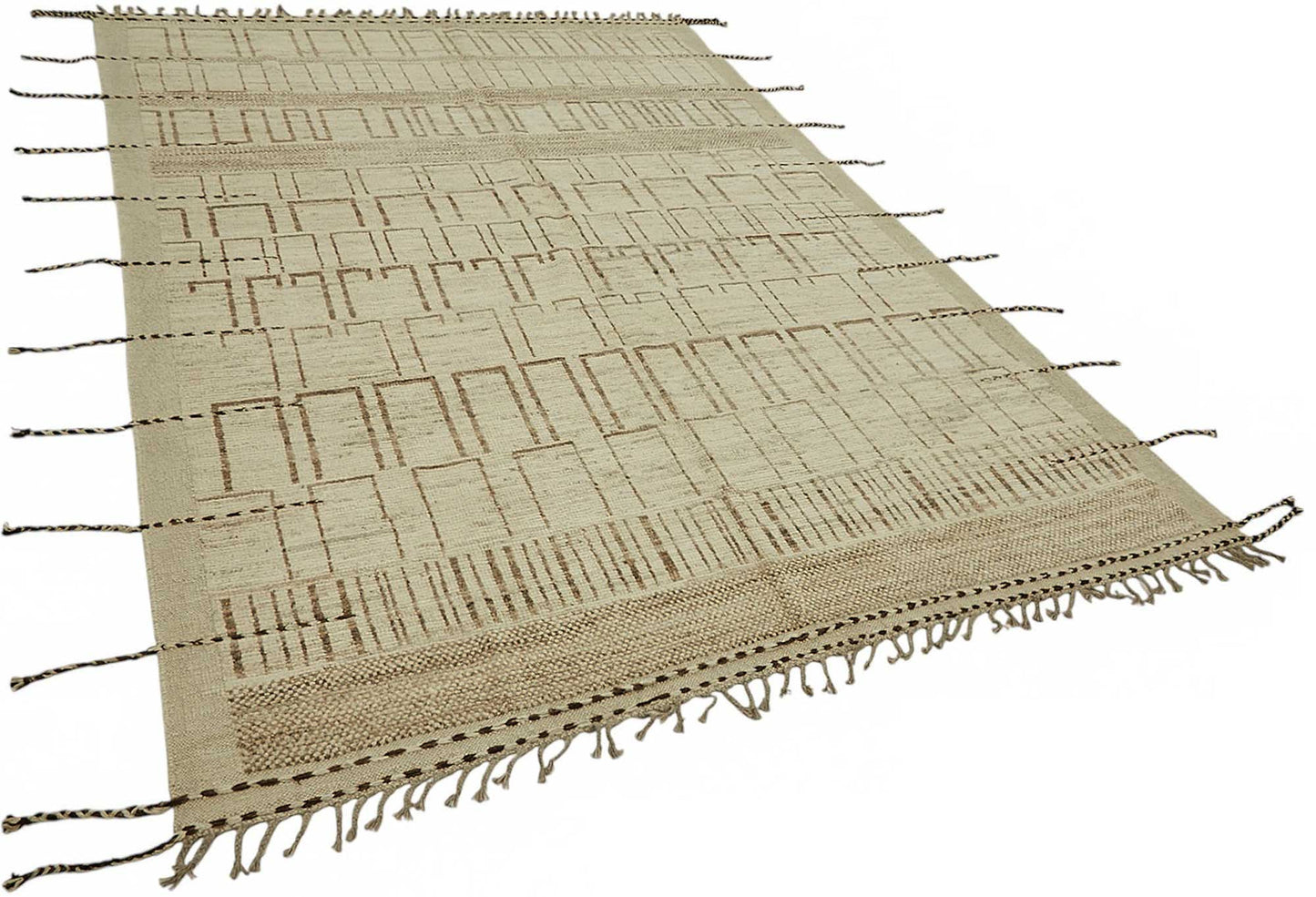 7x10 Contemporary Tribal Area Rugs - 47927