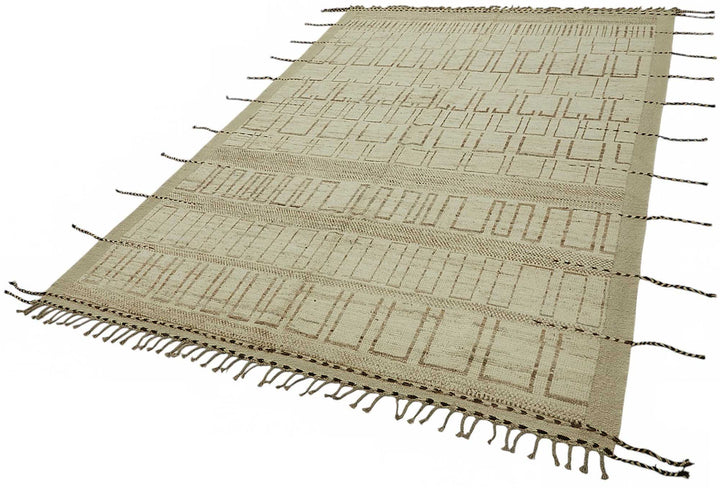 7x10 Contemporary Tribal Area Rugs - 47927
