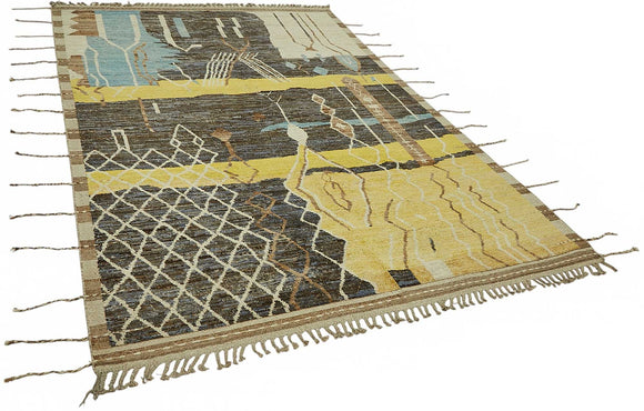 7x10 Contemporary Tribal Area Rugs - 47929