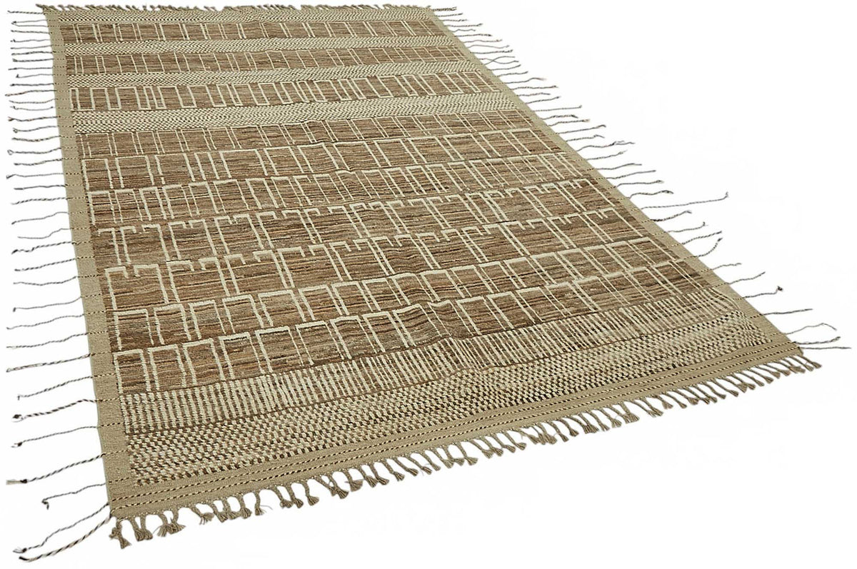 7x10 Contemporary Tribal Area Rugs - 47930