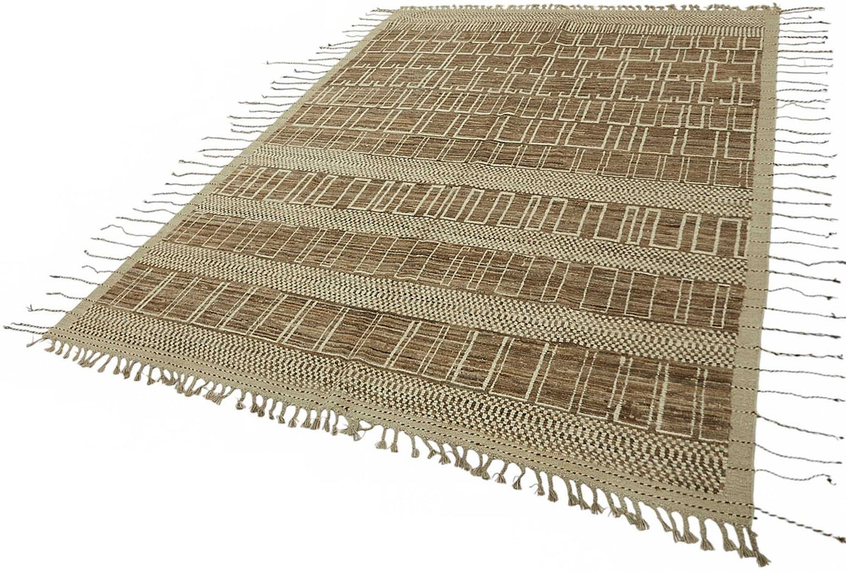 7x10 Contemporary Tribal Area Rugs - 47930