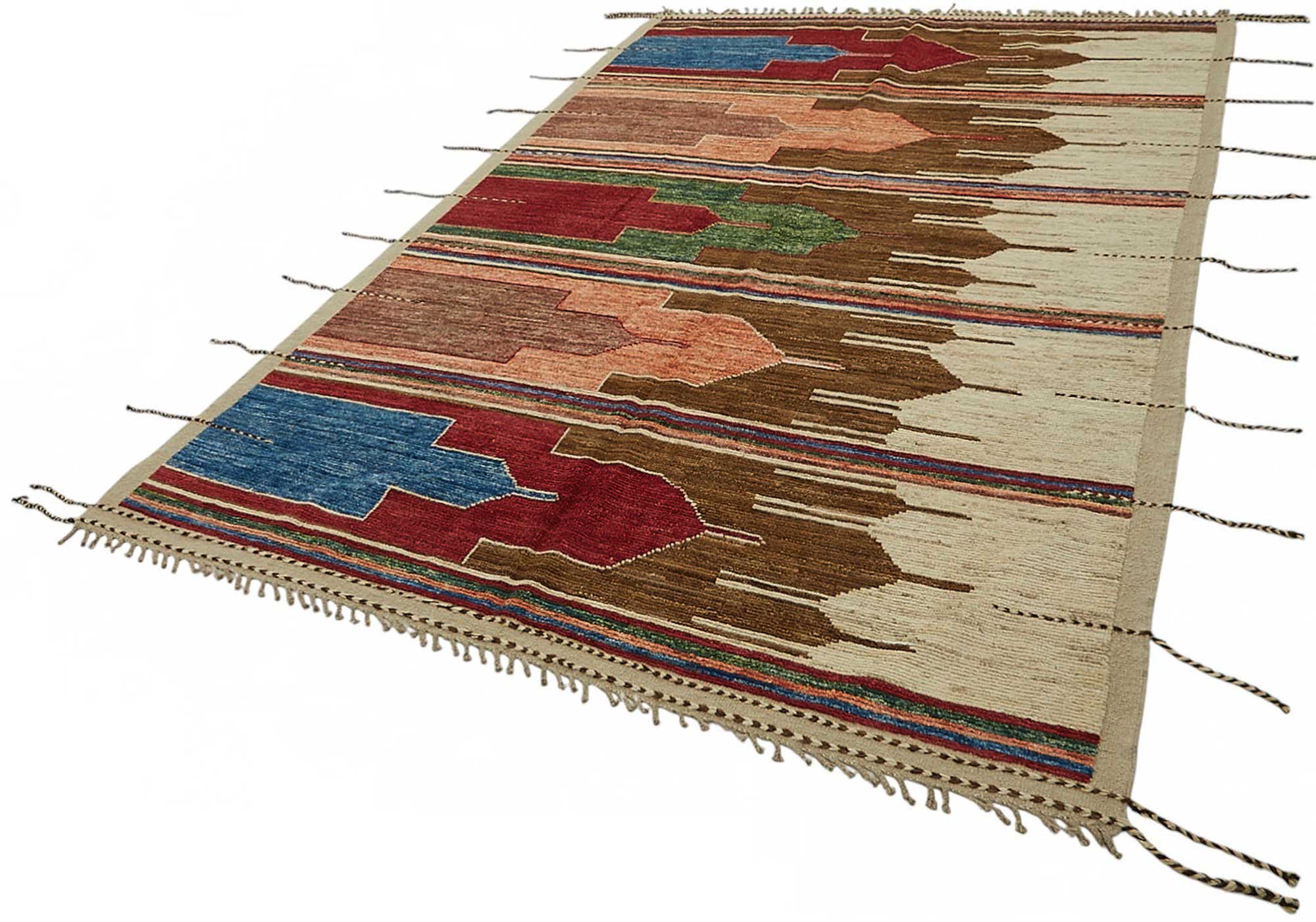 8x10 Contemporary Tribal Area Rugs - 47931