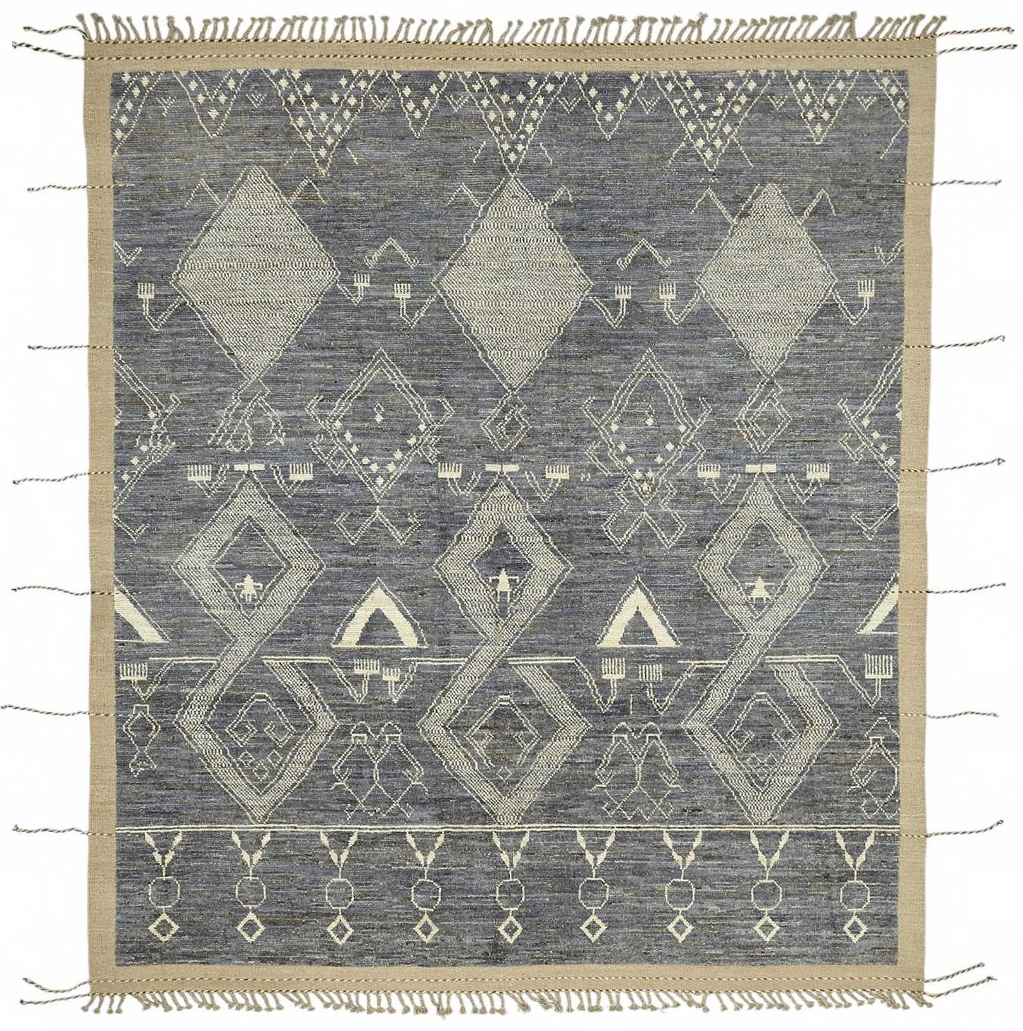 8x10 Contemporary Tribal Area Rugs - 47932