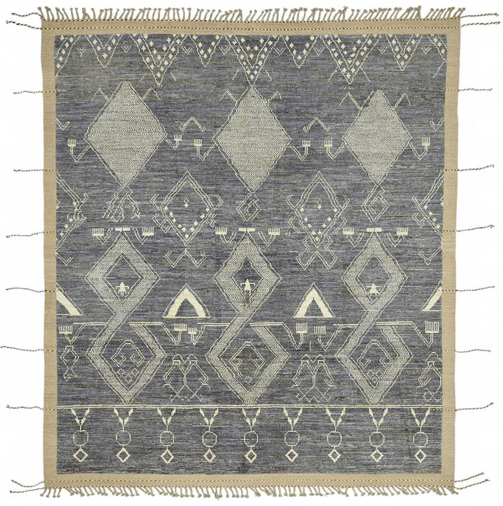 8x10 Contemporary Tribal Area Rugs - 47932