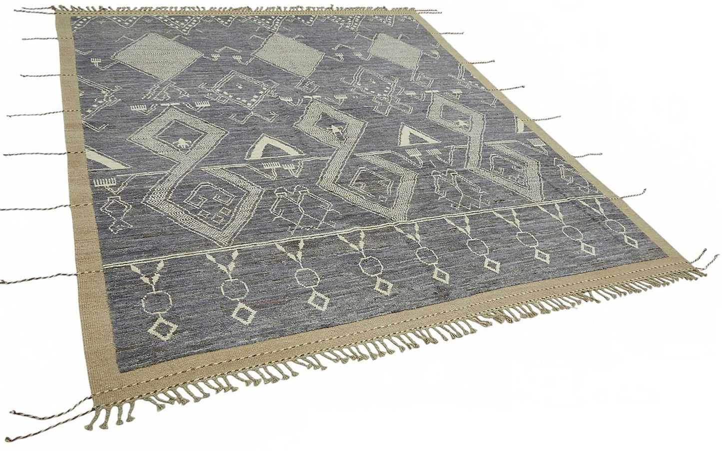 8x10 Contemporary Tribal Area Rugs - 47932