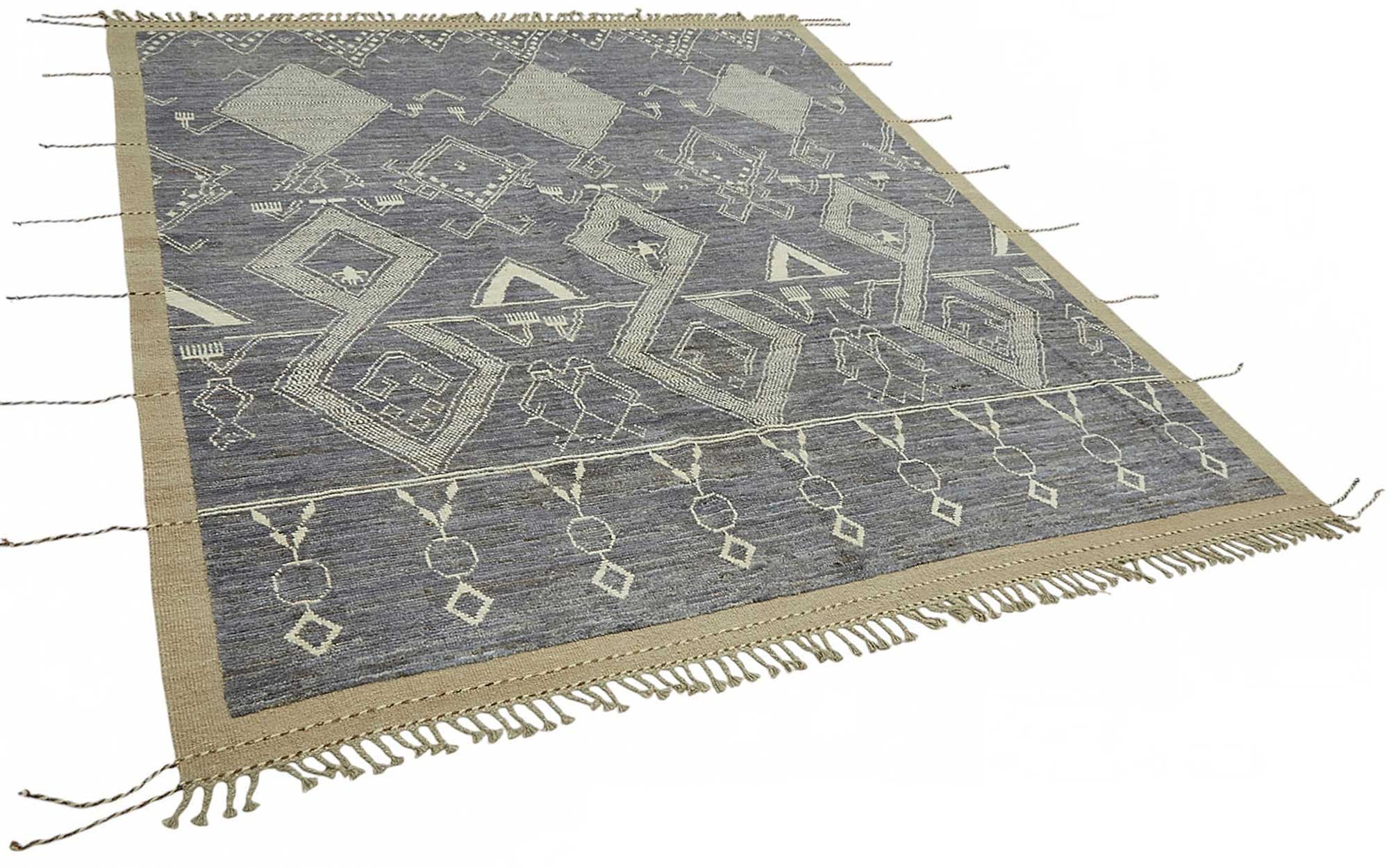 8x10 Contemporary Tribal Area Rugs - 47932