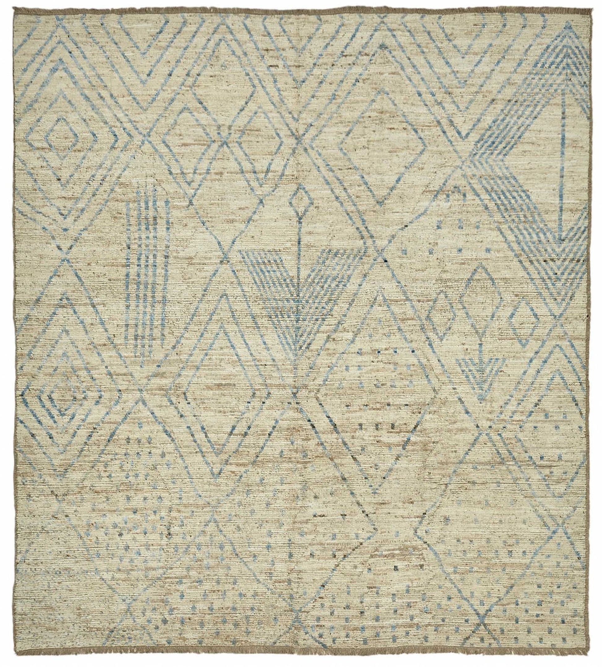 8x9 Contemporary Tribal Area Rugs - 47933